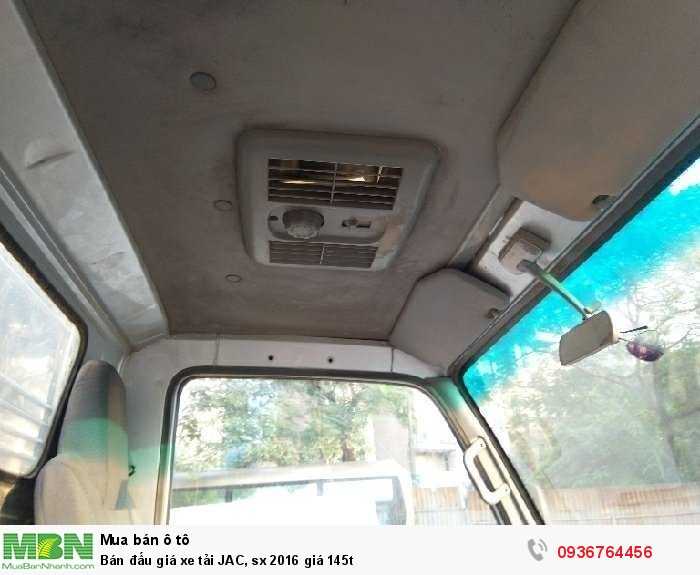 Bán đấu giá xe tải JAC, sx 2016