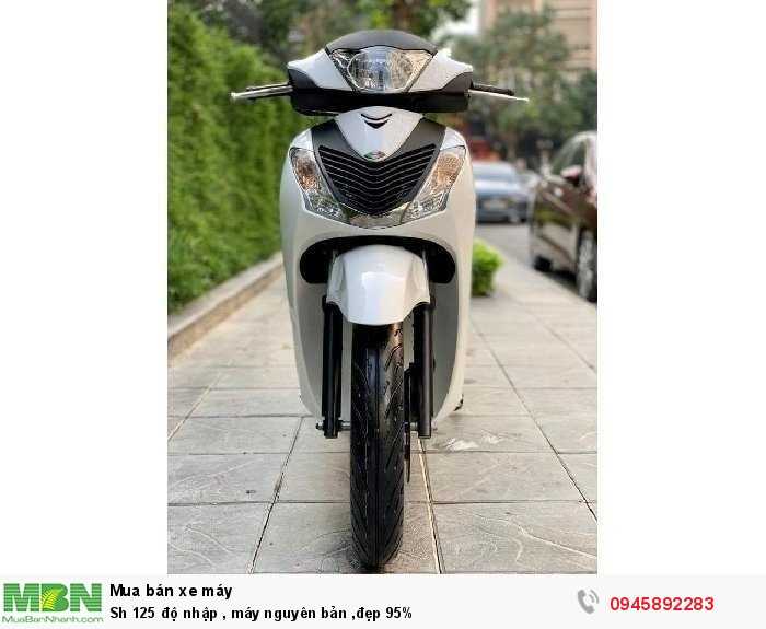 Sh 125 độ nhập , máy nguyên bản ,đẹp 95%