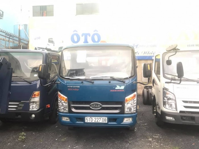Bán xe tải Cẩu VEAM VT255 Cẩu UNIC 290 4 khúc tải trong 1,6 Tấn