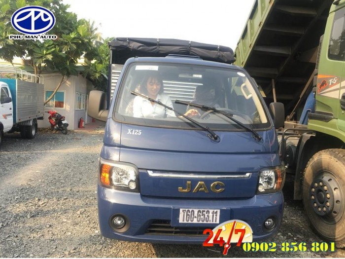 Xe tai jac/ xe tải jac/ hỗ trợ trả góp lãi suất thấp, thùng dài 3 mét 2.