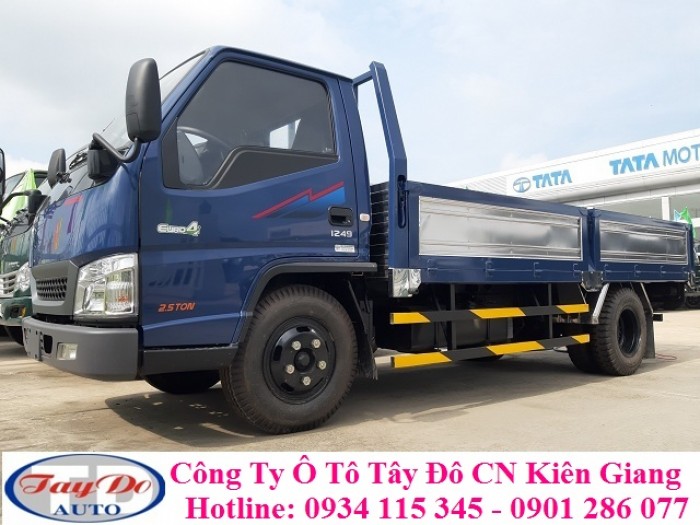 Bán xe tải Jac 1250 kg/ jac 1.25 tấn, JAC X-125/ thùng lững, thùng bạt ,thùng kín+ trả góp 80%