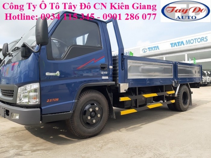 Bán xe tải Jac 1250 kg/ jac 1.25 tấn, JAC X-125/ thùng lững, thùng bạt ,thùng kín+ trả góp 80%