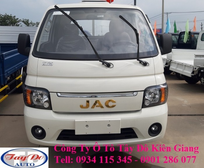 Bán xe tải Jac 1250 kg/ jac 1.25 tấn, JAC X-125/ thùng lững, thùng bạt ,thùng kín+ trả góp 80%