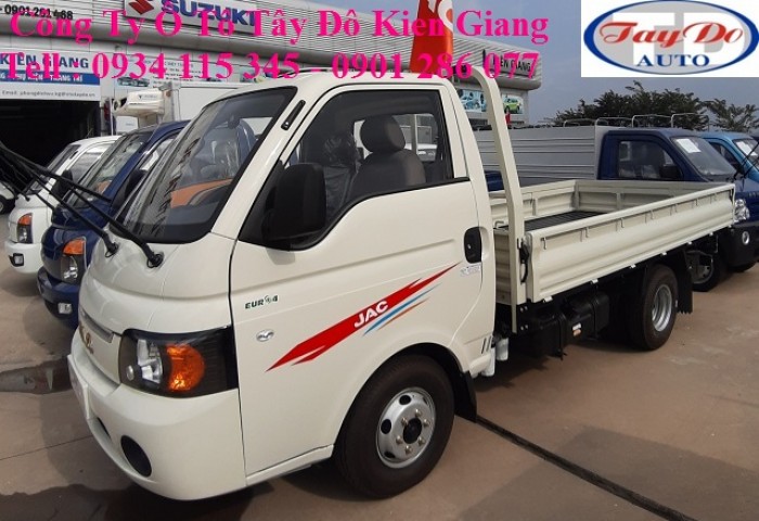 Bán xe tải Jac 1250 kg/ jac 1.25 tấn, JAC X-125/ thùng lững, thùng bạt ,thùng kín+ trả góp 80%