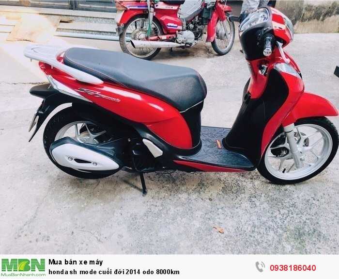 Honda sh mode cuối đời 2014 odo 8000km