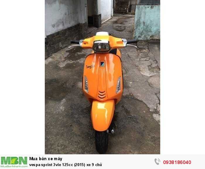 Vespa sprint 3vie 125cc (2015) xe 9 chủ