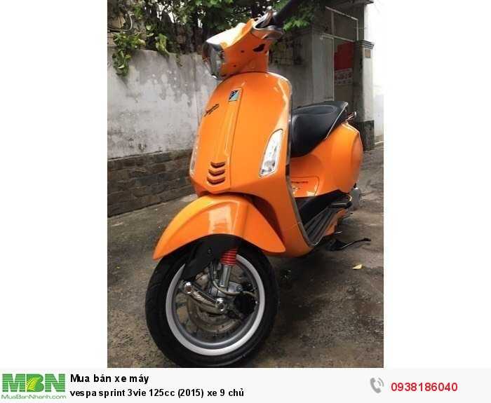 Vespa sprint 3vie 125cc (2015) xe 9 chủ