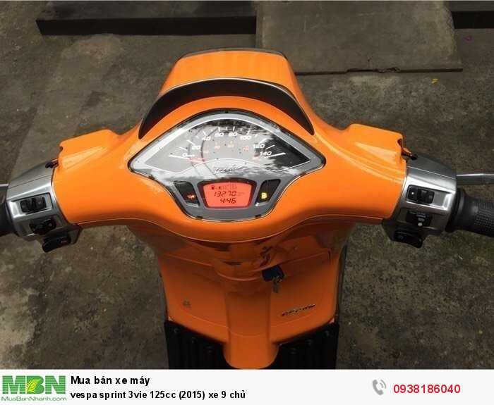 Vespa sprint 3vie 125cc (2015) xe 9 chủ