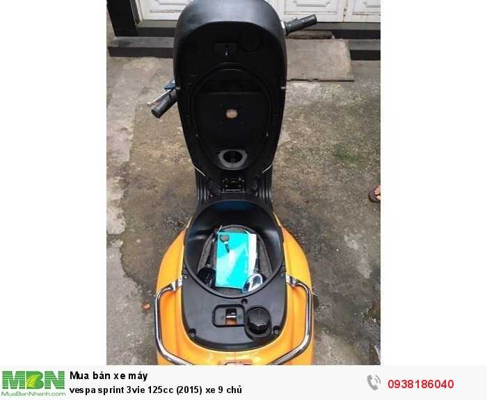 Vespa sprint 3vie 125cc (2015) xe 9 chủ