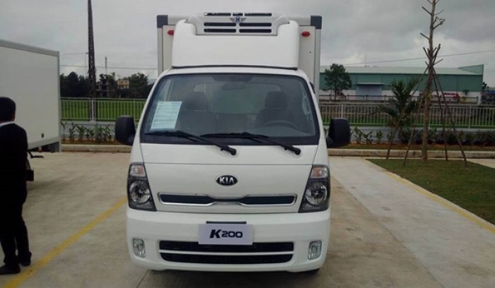 Xe Đông Lạnh K200 Kia Thaco Frontier Thùng Composit