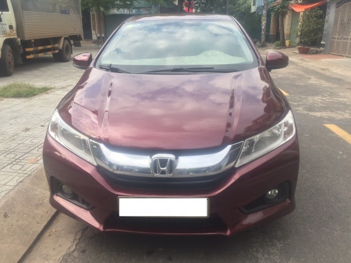 Bán xe Honda City 1.5 AT màu đỏ, đời 2016