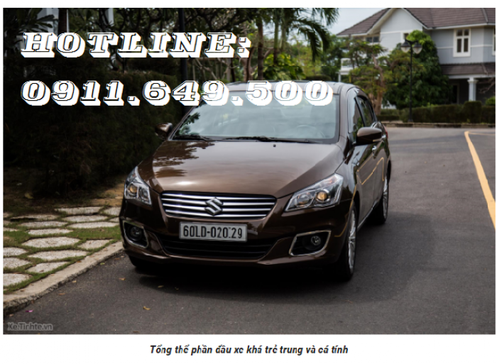 Suzuki Ciaz Trã trước 165TR Giao Xe liền tay, Xe nhập khẩu nguyên con