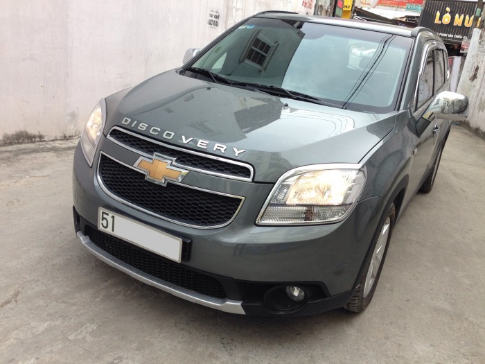 Cần bán xe Chevrolet Orlando 1.8LTZ 2014 màu xám chì bstp