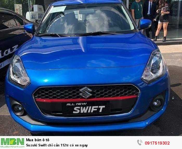 Suzuki Swift chỉ cần 112tr có xe ngay