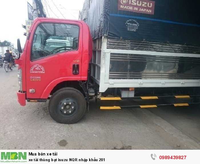 Xe tải thùng bạt isuzu NQR nhập khẩu 201