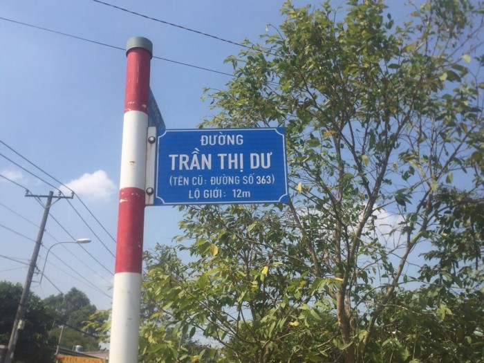 Cần Bán Lô Đất MT Trần Thị Dư, Ngay Trường Nguyễn Văn Lịch, Củ Chi, SR
