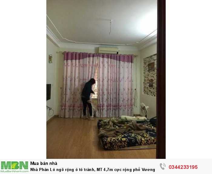 Nhà Phân Lô ngõ rộng ô tô tránh, MT 4,7m cực rộng phố Vương Thừa Vũ 45m*5 tầng