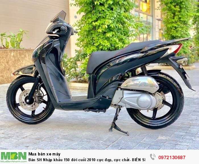 Bán SH Nhập khẩu 150 đời cuối 2010 cực đẹp, cực chất- BIỂN SIÊU VIP 34568.