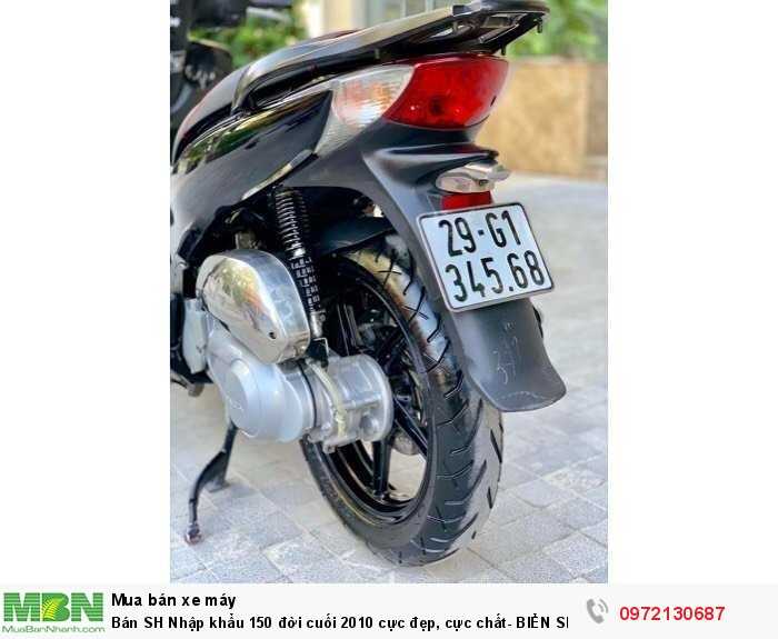 Bán SH Nhập khẩu 150 đời cuối 2010 cực đẹp, cực chất- BIỂN SIÊU VIP 34568.