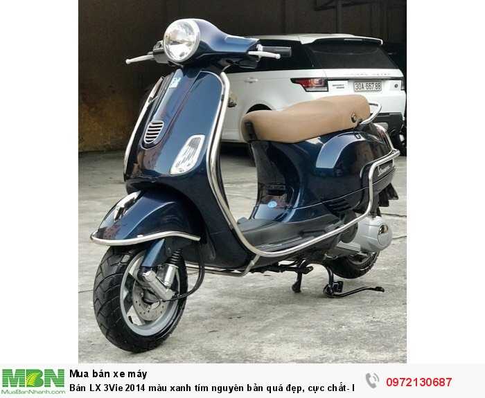 Bán LX 3Vie 2014 màu xanh tím nguyên bản quá đẹp, cực chất- Biển Hà Nội.