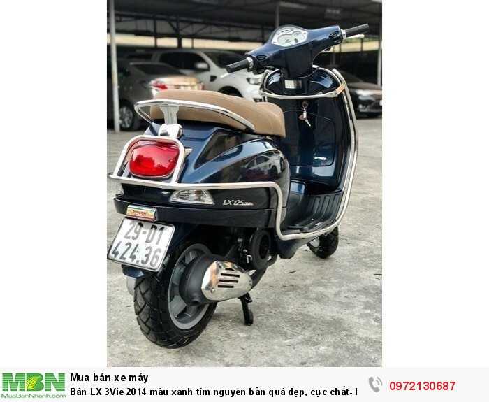 Bán LX 3Vie 2014 màu xanh tím nguyên bản quá đẹp, cực chất- Biển Hà Nội.