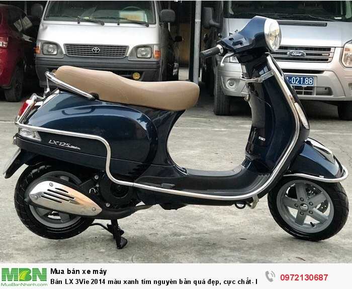 Bán LX 3Vie 2014 màu xanh tím nguyên bản quá đẹp, cực chất- Biển Hà Nội.