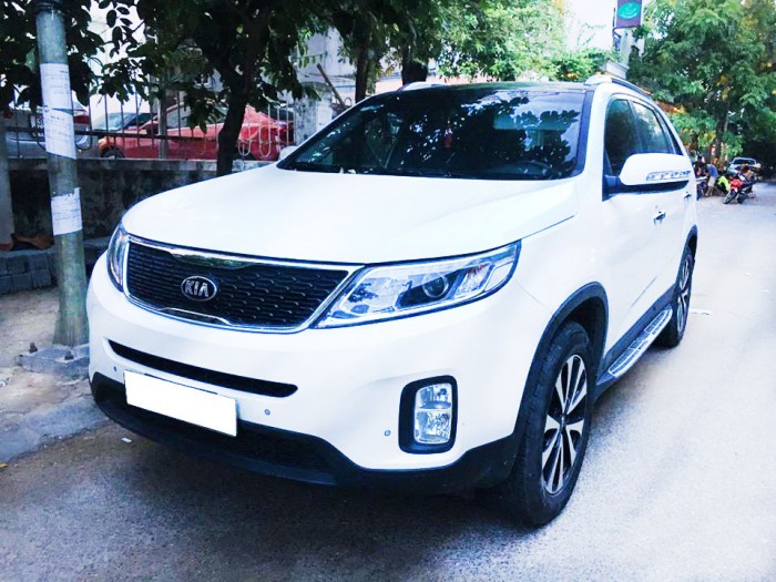 Bán gấp Kia Sorento 2017 bản GAT màu trắng