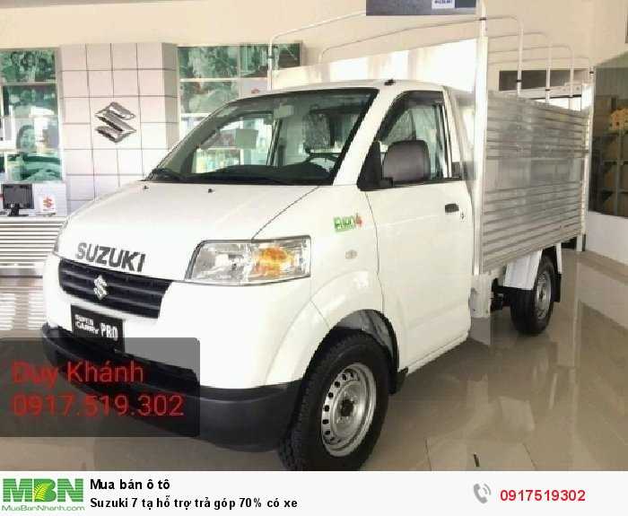 Suzuki 7 tạ hỗ trợ trả góp 70% có xe