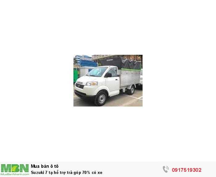 Suzuki 7 tạ hỗ trợ trả góp 70% có xe