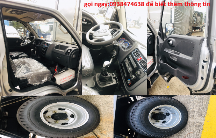 Xe tải JAC 1t25 thùng kín máy dầu