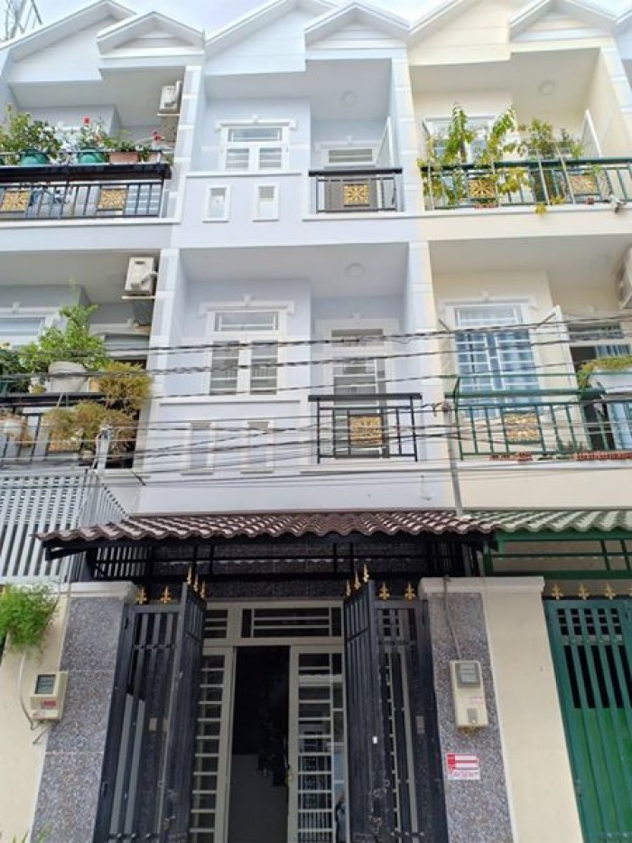 Nhà phố hiện đại hẽm thông thoáng gần Gò Vấp