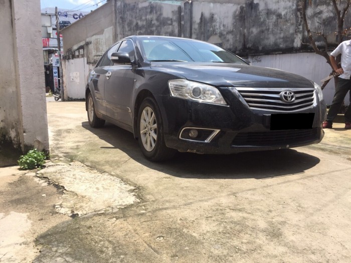 Bán xe Toyota Camry 2.4g 2012 màu đen zin cực chất