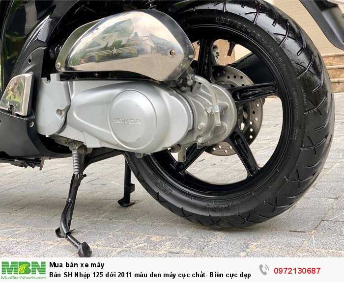Bán SH Nhập 125 đời 2011 màu đen máy cực chất- Biển cực đẹp.