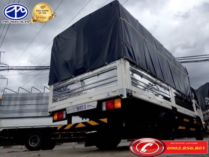 Xe tai/ xe tải/ Hyundai/ xe tải Hyundai cabin vuông thùng dài 4m4