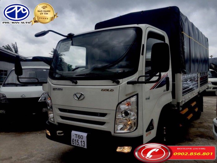 Xe tai/ xe tải/ Hyundai/ xe tải Hyundai cabin vuông thùng dài 4m4