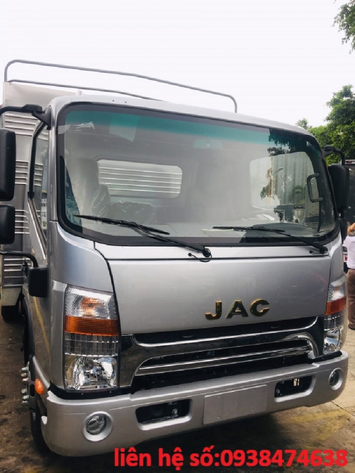 Xe tải JAC 1t25 thùng lửng máy dầu