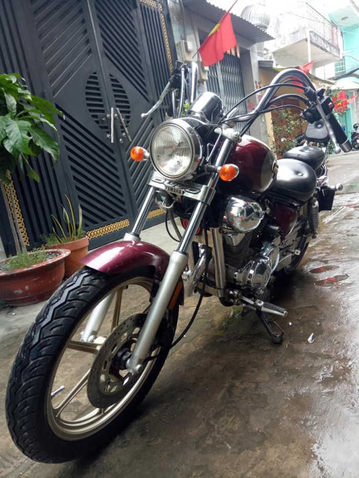 Moto Yamaha Virago 125c xe nhập mới 95% 1 chủ sử dụng nguyên zin xe đẹp máy êm chạy mạnh vọt lợi xăng