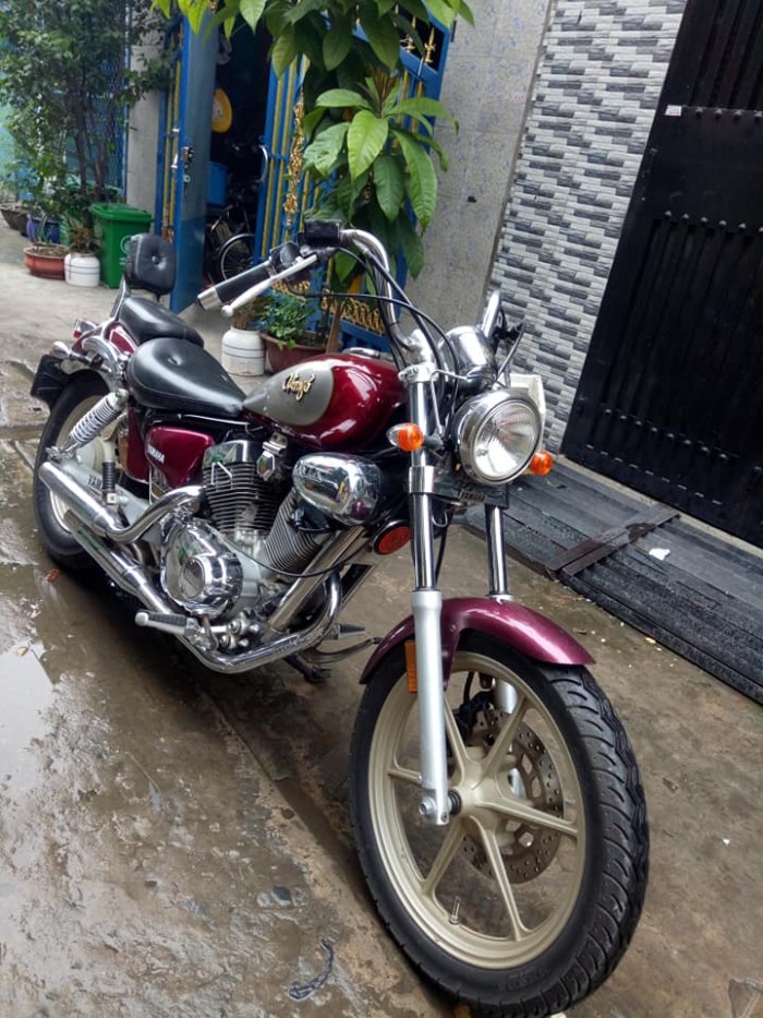 Moto Yamaha Virago 125c xe nhập mới 95% 1 chủ sử dụng nguyên zin xe đẹp máy êm chạy mạnh vọt lợi xăng