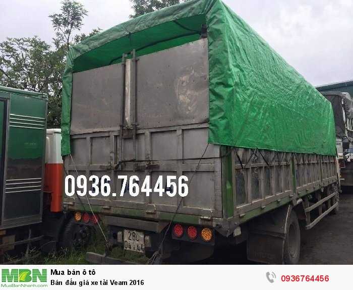 Bán đấu giá xe tải Veam 2016