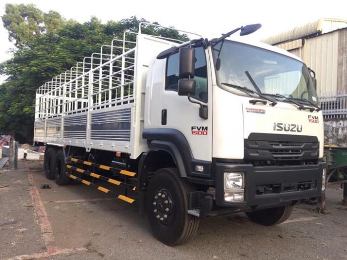 Isuzu 15 Tấn 3 Chân Thùng Dài 9.2m Trả Gó
