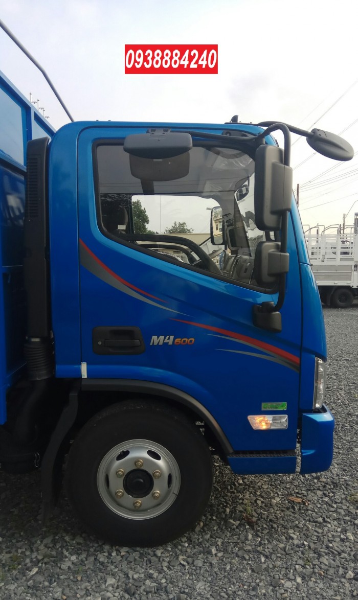 Bán góp xe tải Thaco Foton M4 600.E4 động cơ Cummin Euro 4 tải 5 tấn Long An Tiền Giang Bến Tre
