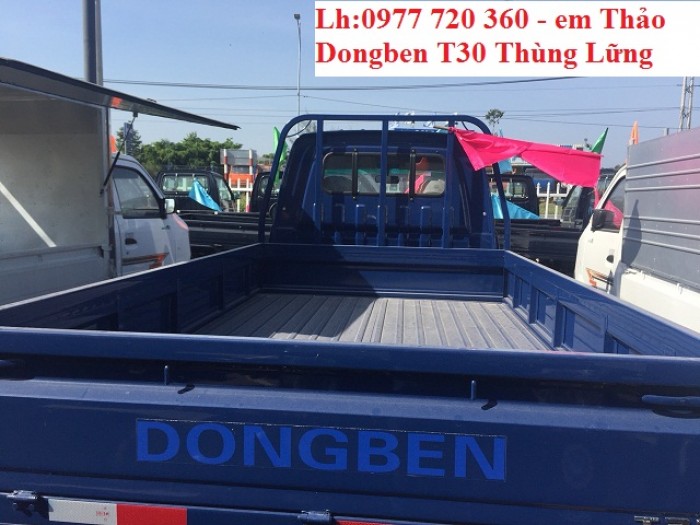 Xe dongben T30 thùng lững I xe tải nhẹ 1T2/1,2t/1tan2 I Giá thành cạnh tranh