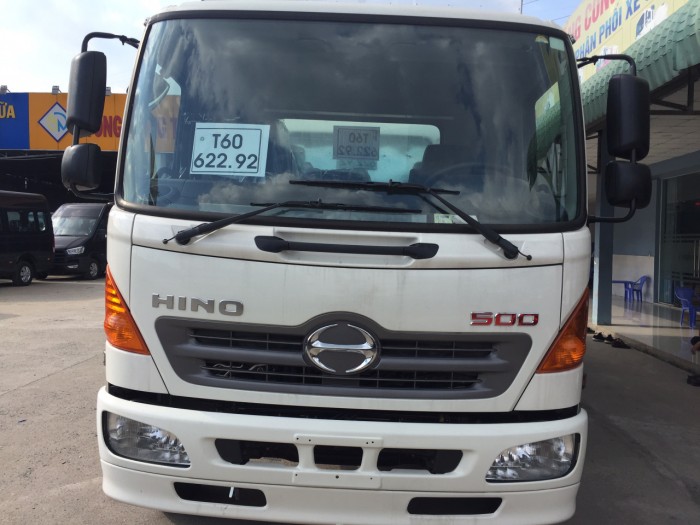 Hino 2018 6.2 Tấn Chở Xe Máy(Có Bửng Nâng) Thùng Dài 6.6m Full Inox Trả Góp