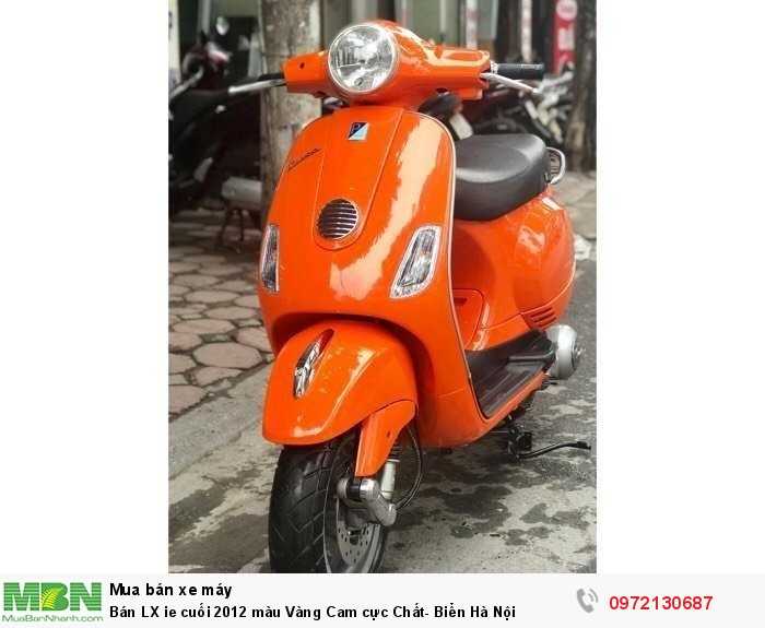 Bán LX ie cuối 2012 màu Vàng Cam cực Chất- Biển Hà Nội