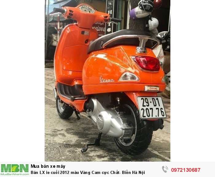 Bán LX ie cuối 2012 màu Vàng Cam cực Chất- Biển Hà Nội