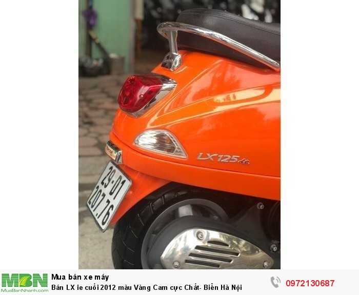 Bán LX ie cuối 2012 màu Vàng Cam cực Chất- Biển Hà Nội