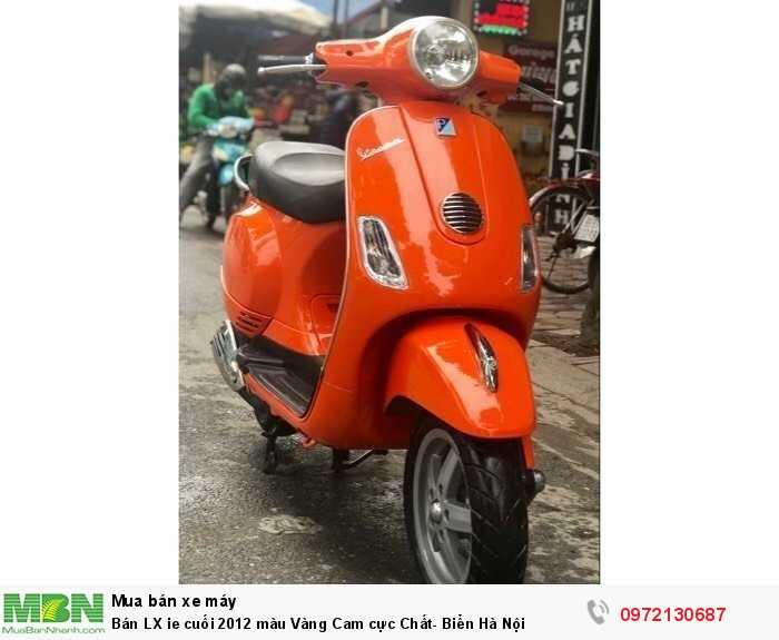Bán LX ie cuối 2012 màu Vàng Cam cực Chất- Biển Hà Nội