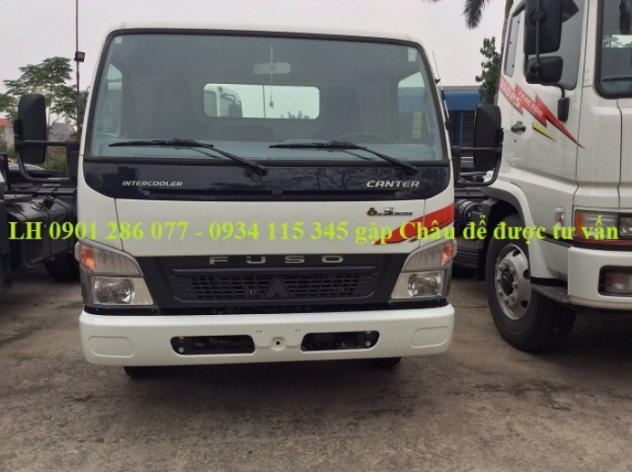 Bán xe tải trả góp | lãi suất thấp- hỗ trợ vay cao | Mitsubishi Fuso Canter 6.5 tấn *6.5T *6 tấn 5 * 6T5