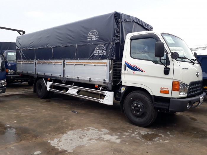 Bán Hyundai hd120sl thùng mui bạt đời 2018