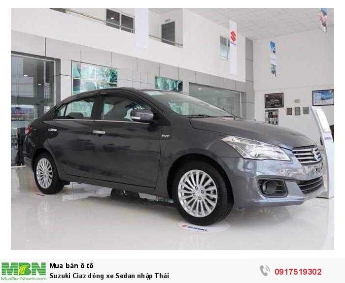 Suzuki Ciaz dòng xe Sedan nhập Thái